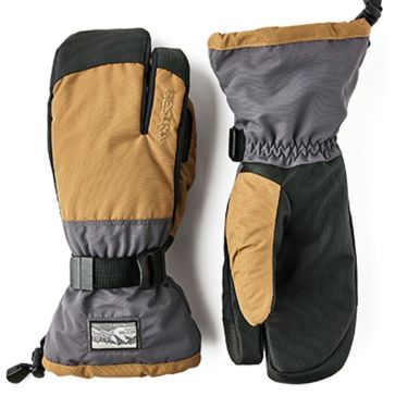 ヘストラ HESTRA　Gauntlet Sr 3-Finger ガントレット シニア スリーフィンガー Dark Sand/Graphite　スキーグローブ 2025-2026