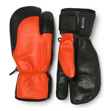 ヘストラ HESTRA　Topo GTX 3-Finger トポ ゴアテックス スリーフィンガー Flame Red/Black　スキーグローブ 2025-2026