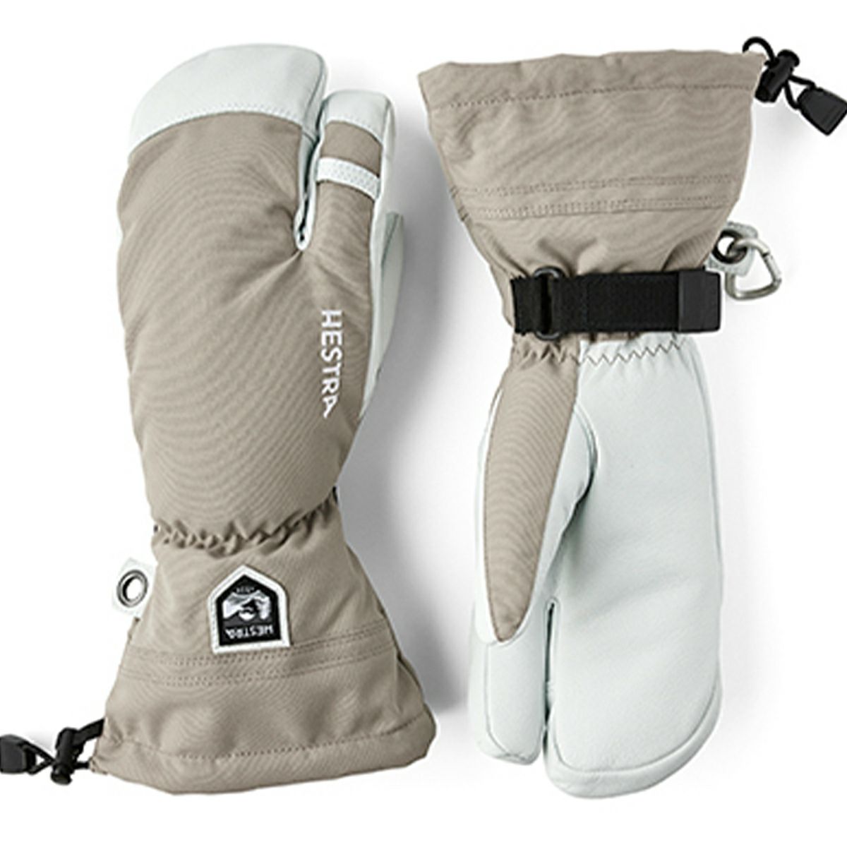 ヘストラ HESTRA　Heli Ski 3-Finger ヘリ スキー スリーフィンガー Khaki　スキーグローブ 2025-2026