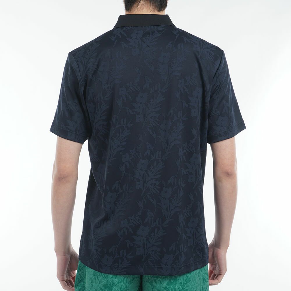 トミー ヒルフィガー ゴルフ　メンズ リーフジャガード 半袖 ポロシャツ THMA522　2025年モデル 詳細6