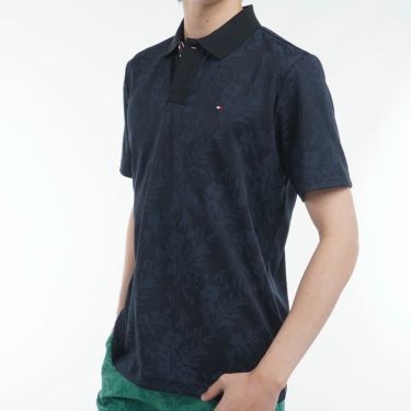 トミー ヒルフィガー ゴルフ　メンズ リーフジャガード 半袖 ポロシャツ THMA522　2025年モデル 詳細7