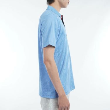 トミー ヒルフィガー ゴルフ　メンズ リーフジャガード 半袖 ポロシャツ THMA522　2025年モデル 詳細13