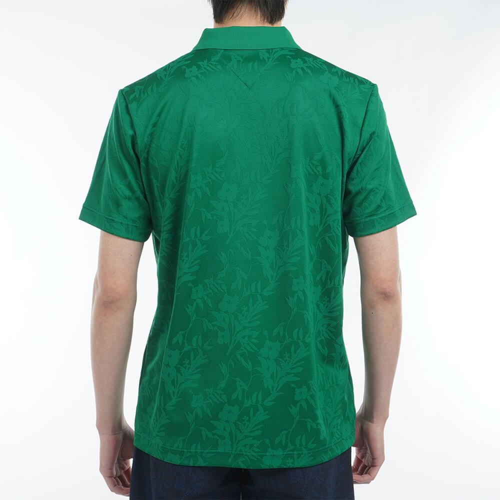 トミー ヒルフィガー ゴルフ　メンズ リーフジャガード 半袖 ポロシャツ THMA522　2025年モデル 詳細17