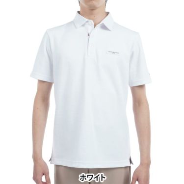トミー ヒルフィガー ゴルフ　メンズ ロゴジャガード 半袖 ポロシャツ THMA530　2025年モデル 詳細2