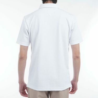 トミー ヒルフィガー ゴルフ　メンズ ロゴジャガード 半袖 ポロシャツ THMA530　2025年モデル 詳細3