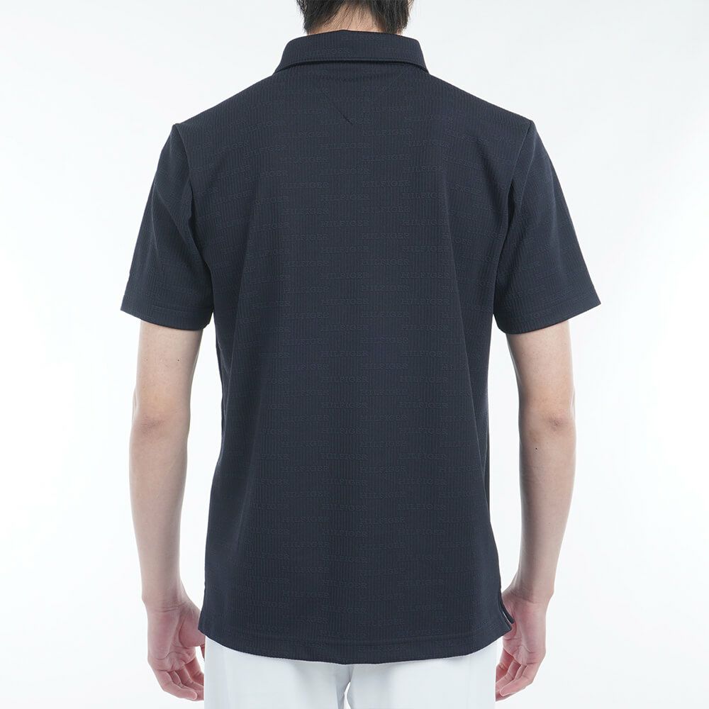 トミー ヒルフィガー ゴルフ　メンズ ロゴジャガード 半袖 ポロシャツ THMA530　2025年モデル 詳細6