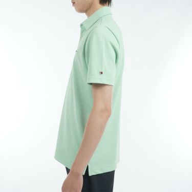 トミー ヒルフィガー ゴルフ　メンズ ロゴジャガード 半袖 ポロシャツ THMA530　2025年モデル 詳細14