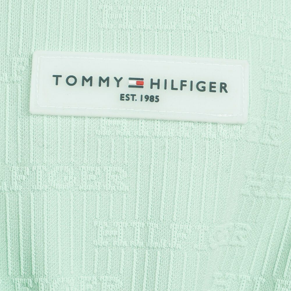 トミー ヒルフィガー ゴルフ　メンズ ロゴジャガード 半袖 ポロシャツ THMA530　2025年モデル 詳細19