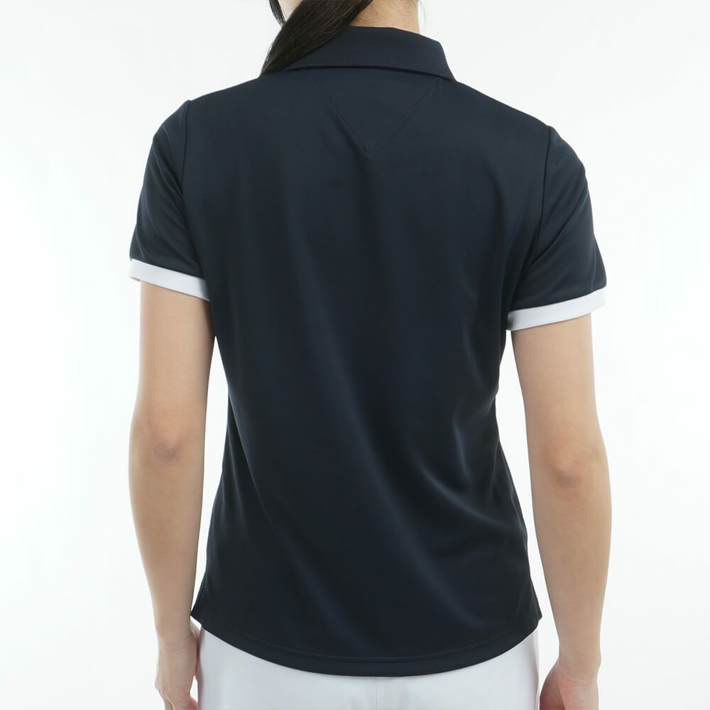 トミー ヒルフィガー ゴルフ　レディース クラシックロゴ 半袖 ポロシャツ THLA516　2025年モデル 詳細6