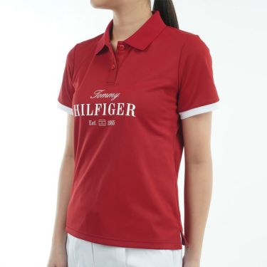 トミー ヒルフィガー ゴルフ　レディース クラシックロゴ 半袖 ポロシャツ THLA516　2025年モデル 詳細10