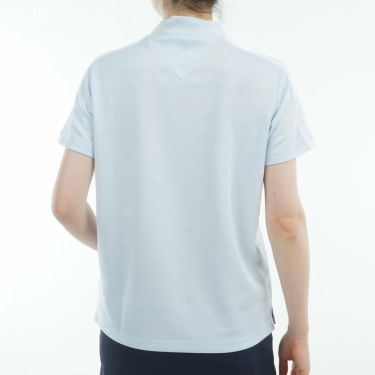 トミー ヒルフィガー ゴルフ　レディース サークルロゴ 半袖 モックネックシャツ THLA522　2025年モデル 詳細9