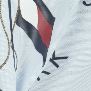 トミー ヒルフィガー ゴルフ　レディース サークルロゴ 半袖 モックネックシャツ THLA522　2025年モデル 詳細15