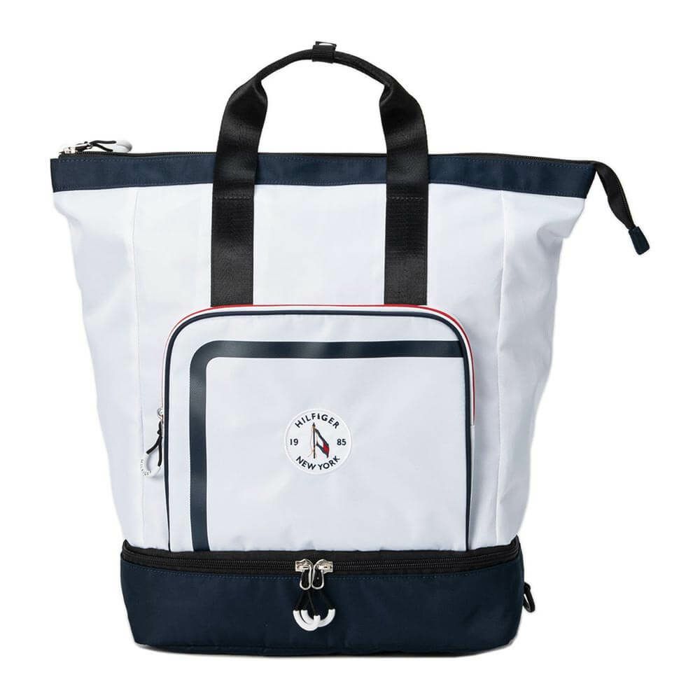 トミー ヒルフィガー ゴルフ　トートバッグ ユースフル THMG5SB2 90 トリコロール　2025年モデル 詳細1