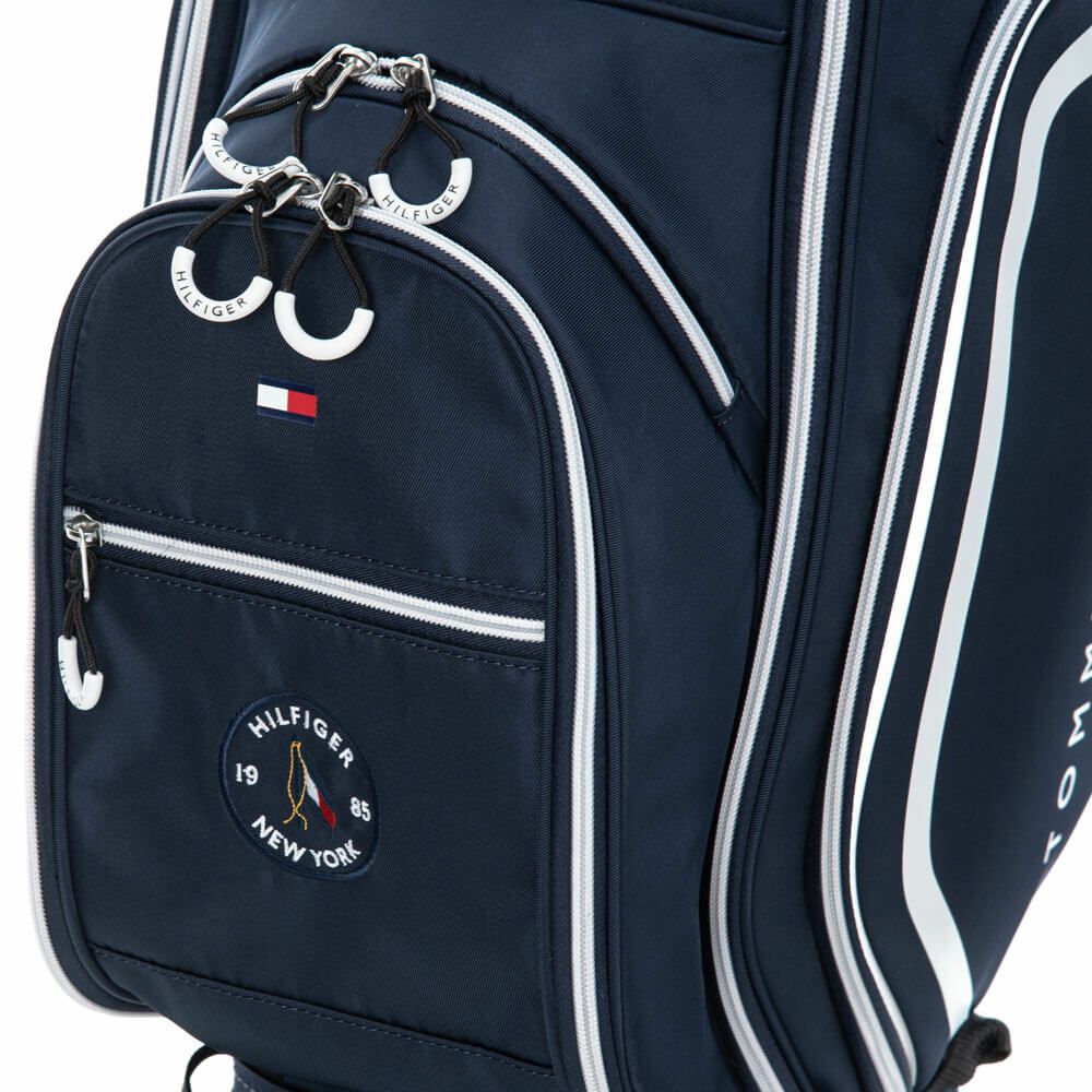トミー ヒルフィガー ゴルフ　カートキャディバッグ ユースフル THMG5SC3 30 ネイビー　2025年モデル 詳細6