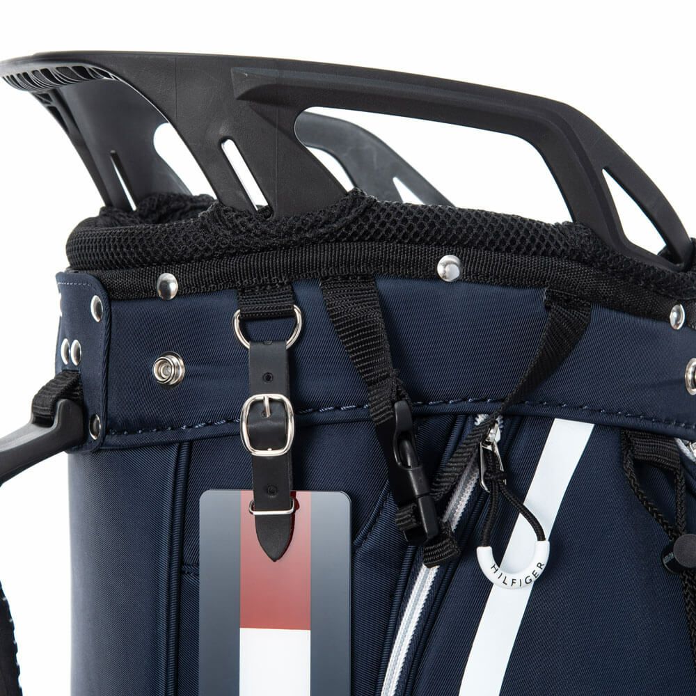 トミー ヒルフィガー ゴルフ　カートキャディバッグ ユースフル THMG5SC3 30 ネイビー　2025年モデル 詳細9