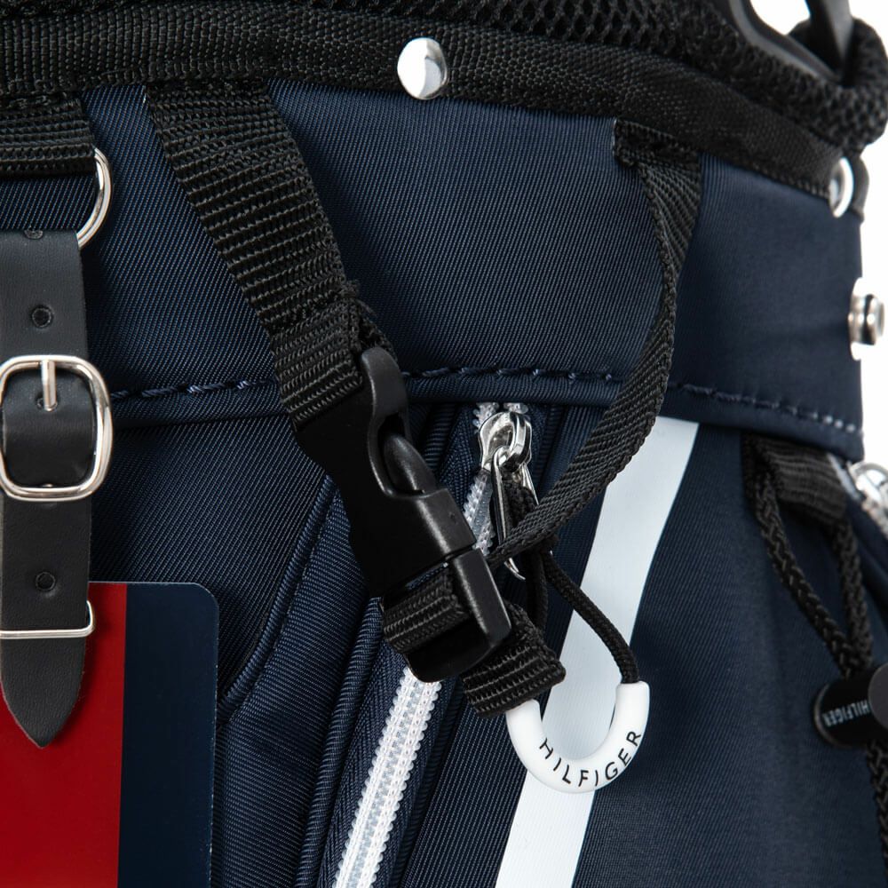 トミー ヒルフィガー ゴルフ　カートキャディバッグ ユースフル THMG5SC3 30 ネイビー　2025年モデル 詳細10