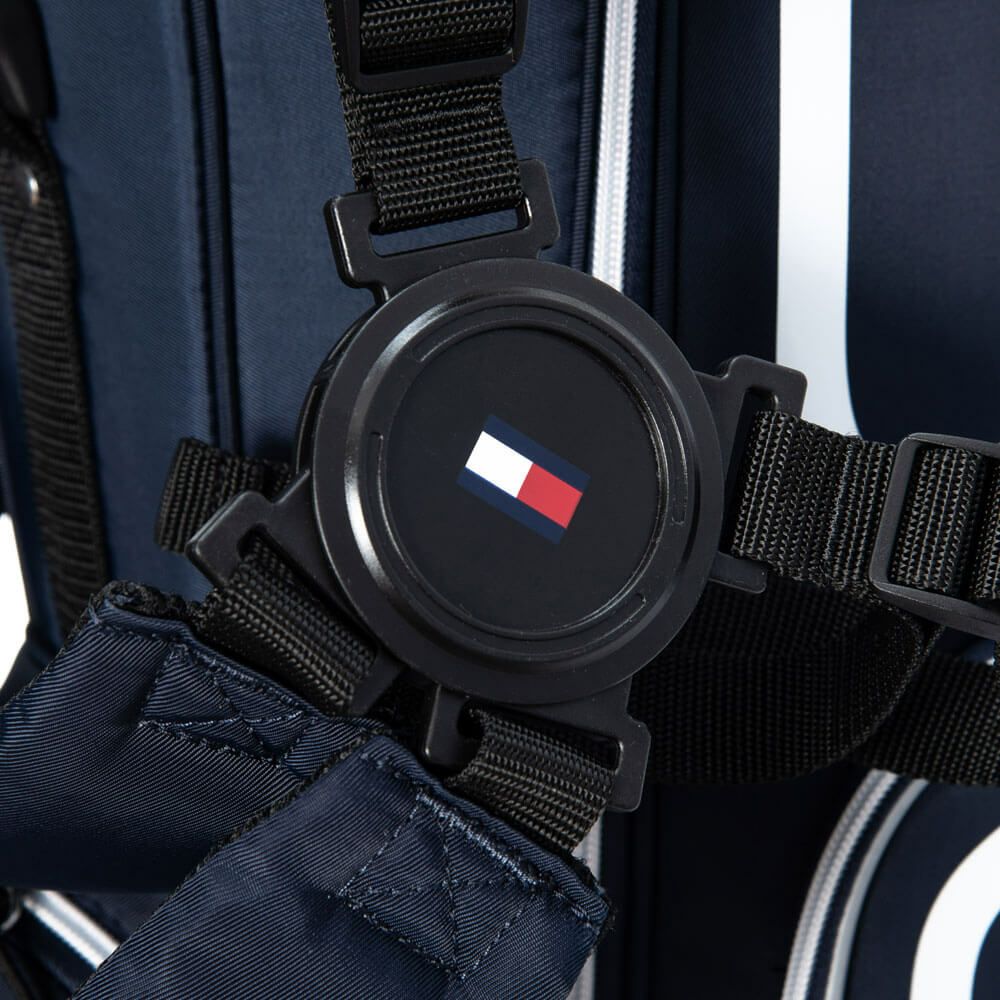 トミー ヒルフィガー ゴルフ　カートキャディバッグ ユースフル THMG5SC3 30 ネイビー　2025年モデル 詳細11