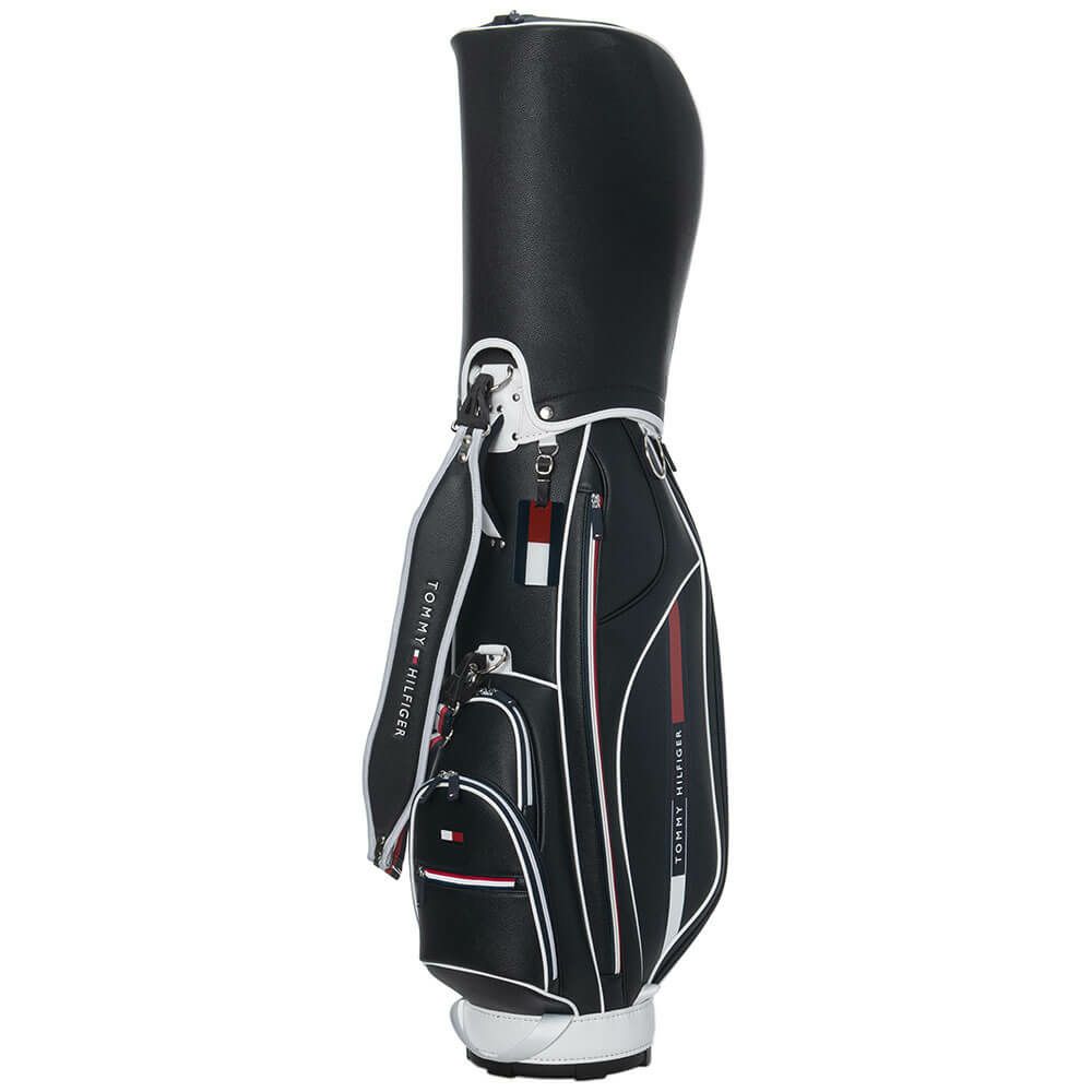 トミー ヒルフィガー ゴルフ　カートキャディバッグ フラッグロゴ THMG5SC4 30 ネイビー　2025年モデル 詳細2