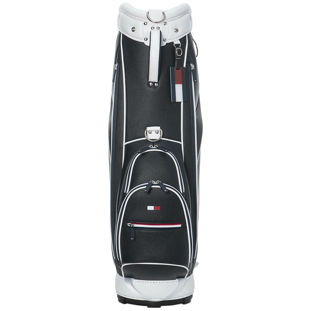 トミー ヒルフィガー ゴルフ　カートキャディバッグ フラッグロゴ THMG5SC4 30 ネイビー　2025年モデル 詳細3