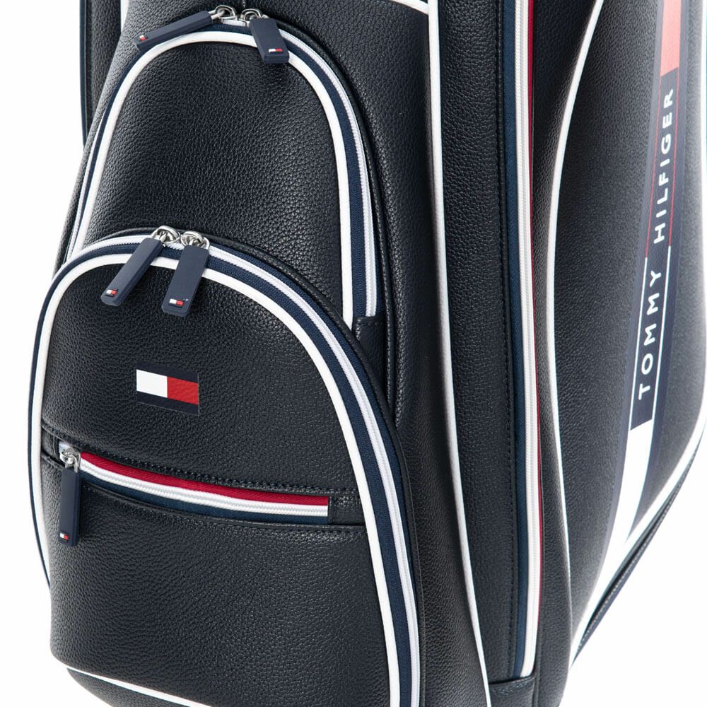 トミー ヒルフィガー ゴルフ　カートキャディバッグ フラッグロゴ THMG5SC4 30 ネイビー　2025年モデル 詳細7