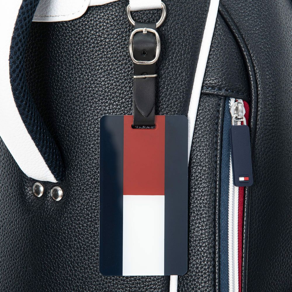 トミー ヒルフィガー ゴルフ　カートキャディバッグ フラッグロゴ THMG5SC4 30 ネイビー　2025年モデル 詳細8