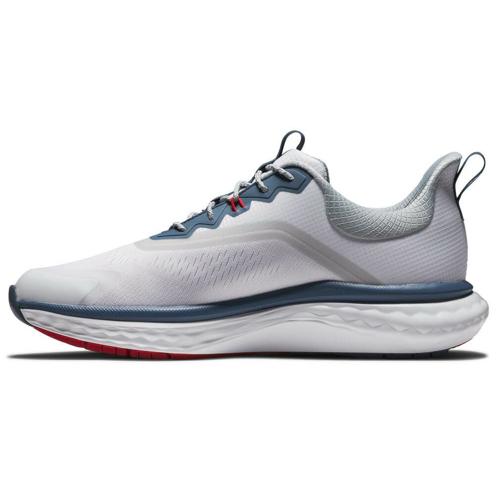 フットジョイ　クオンタム レース 2025年モデル メンズ スパイクレス ゴルフシューズ 56989 ホワイト/ブルー 詳細3