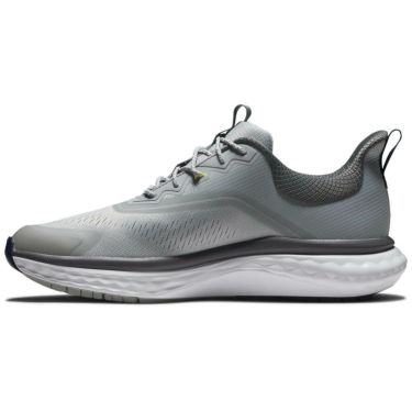 フットジョイ　クオンタム レース 2025年モデル メンズ スパイクレス ゴルフシューズ 56991 グレー/ホワイト 詳細3