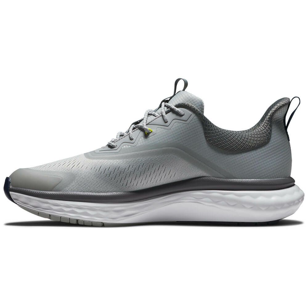 フットジョイ　クオンタム レース 2025年モデル メンズ スパイクレス ゴルフシューズ 56991 グレー/ホワイト 詳細3