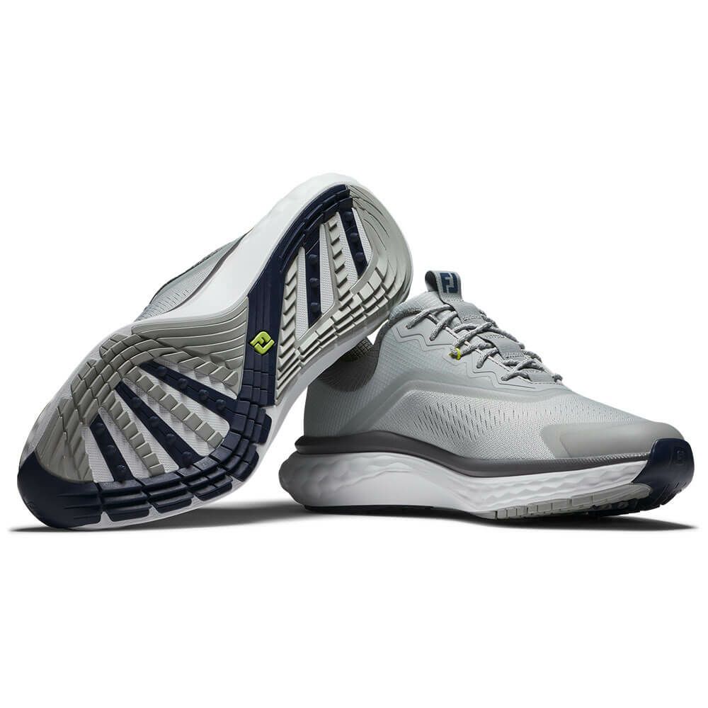 フットジョイ　クオンタム レース 2025年モデル メンズ スパイクレス ゴルフシューズ 56991 グレー/ホワイト 詳細5