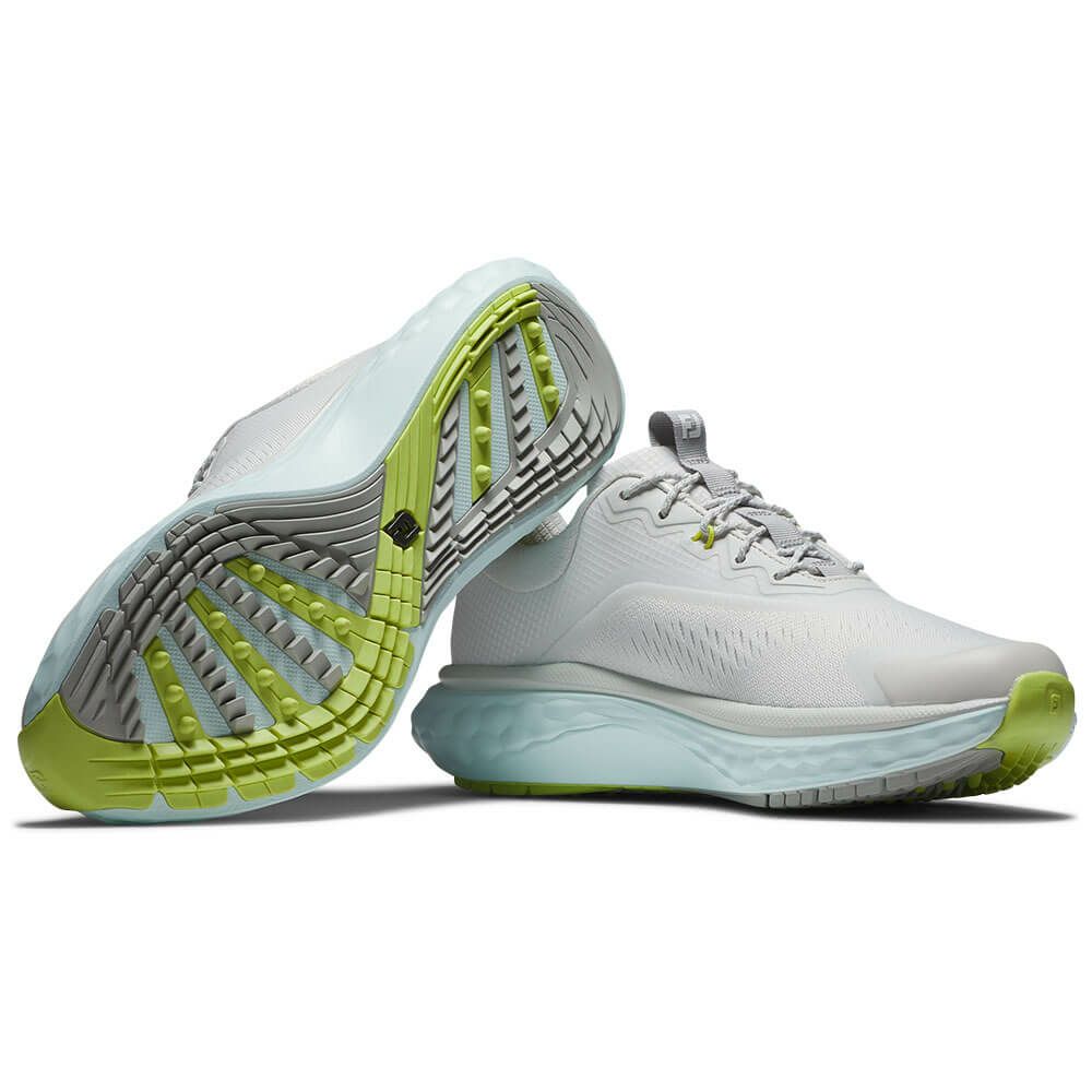 フットジョイ　クオンタム レース 2025年モデル レディース スパイクレス ゴルフシューズ 97817 グレー/ブルー 詳細5