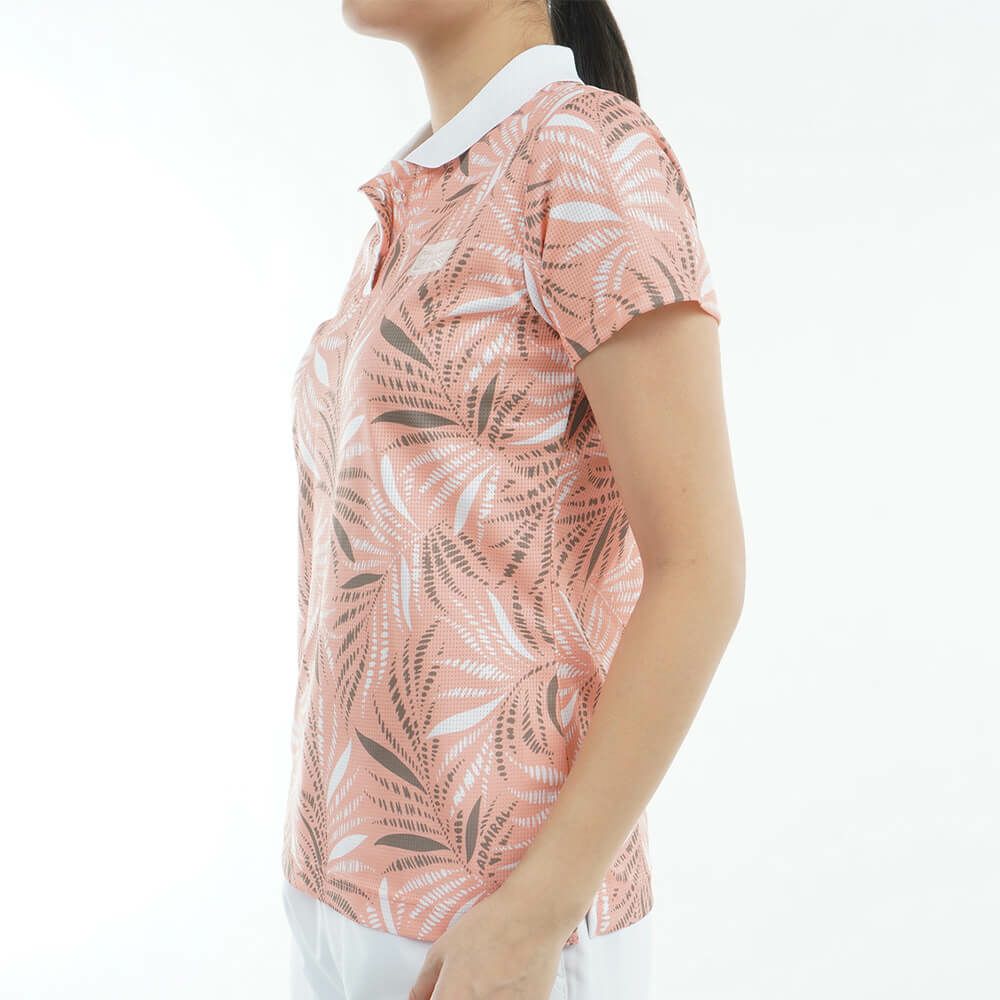 アドミラル Admiral　レディース ライトメッシュ リゾート 半袖 ポロシャツ ADLA536　2025年モデル　詳細10