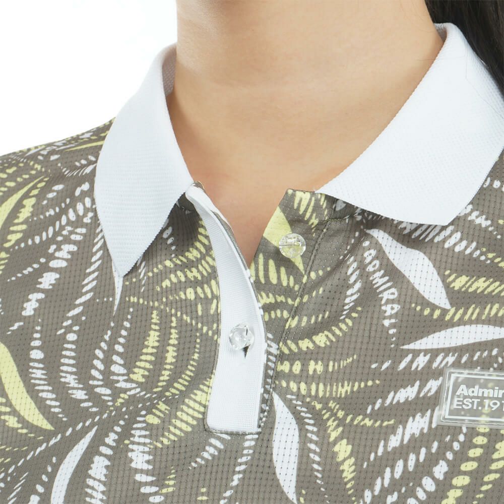 アドミラル Admiral　レディース ライトメッシュ リゾート 半袖 ポロシャツ ADLA536　2025年モデル　詳細18