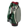 バックスピンゴルフ BACK SPIN! GOLF　ストライプ キャディバッグ BSBE01C107 GRIV グリーン/アイボリー　2025年モデル