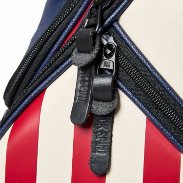 バックスピンゴルフ BACK SPIN! GOLF　ストライプ キャディバッグ BSBE01C107 RDNV レッド/ネイビー　2025年モデル　詳細10