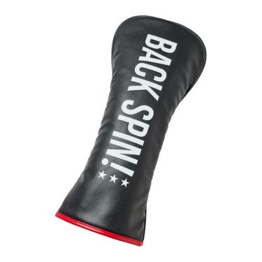 バックスピンゴルフ BACK SPIN! GOLF　ストライプ ドライバー用 ヘッドカバー BSBE01H515 WHBK ホワイト/ブラック　2025年モデル