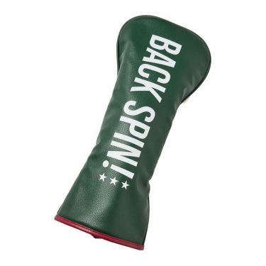 バックスピンゴルフ BACK SPIN! GOLF　ストライプ ドライバー用 ヘッドカバー BSBE01H515 GRIV グリーン/アイボリー　2025年モデル