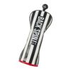 バックスピンゴルフ BACK SPIN! GOLF　ストライプ フェアウェイウッド用 ヘッドカバー BSBE01H516 WHBK ホワイト/ブラック　2025年モデル