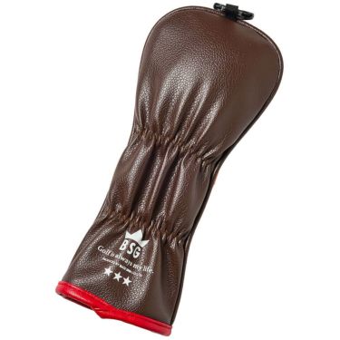 バックスピンゴルフ BACK SPIN! GOLF　ストライプ ユーティリティ用 ヘッドカバー BSBE01H517 ORBR オレンジ/ブラウン　2025年モデル　詳細2