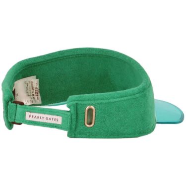 パーリーゲイツ PEARLY GATES　クリアブリムバイザー 053-5287604 142 ライトグリーン　2025年モデル　詳細2