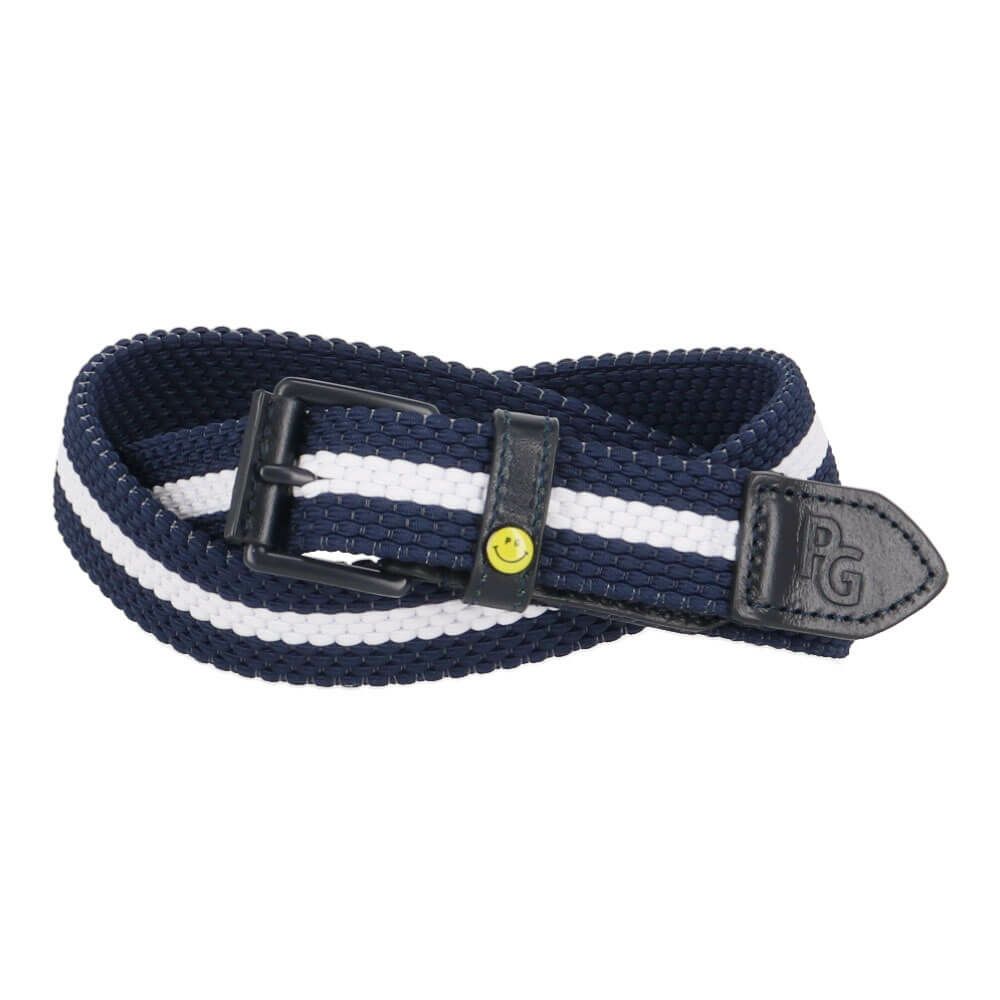 パーリーゲイツ PEARLY GATES　ゴム メッシュ ベルト 053-5182503 121 ネイビー　2025年モデル ネイビー