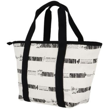 パーリーゲイツ PEARLY GATES　ボーダー柄 ロッカーバッグ 053-5181501 031 ホワイト　2025年モデル　詳細3