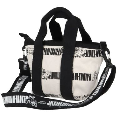 パーリーゲイツ PEARLY GATES　ボーダー柄 カートバッグ 053-5181502 031 ホワイト　2025年モデル　詳細3