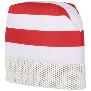 パーリーゲイツ PEARLY GATES　ボーダー柄 アイアン用 ヘッドカバー 053-5184505 101 レッド　2025年モデル　詳細3