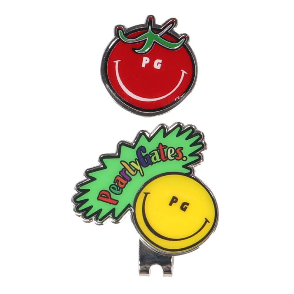 パーリーゲイツ PEARLY GATES　ベジタブル 鉄 マーカー 053-5184603 100 レッド　2025年モデル レッド