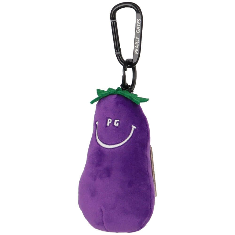 パーリーゲイツ PEARLY GATES　ベジタブル ぬいぐるみ mini ポーチ 053-5284602 080 パープル　2025年モデル　詳細2