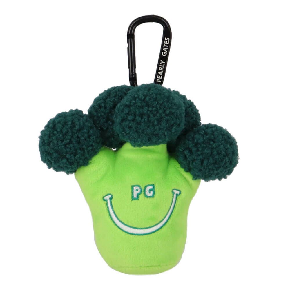パーリーゲイツ PEARLY GATES　ベジタブル ぬいぐるみ mini ポーチ 053-5284602 143 グリーン　2025年モデル
