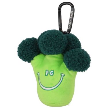 パーリーゲイツ PEARLY GATES　ベジタブル ぬいぐるみ mini ポーチ 053-5284602 143 グリーン　2025年モデル　詳細2