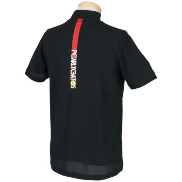 パーリーゲイツ PEARLY GATES　メンズ ハニカム 鹿の子 半袖 モックネックシャツ 053-5267601　2025年モデル 詳細4