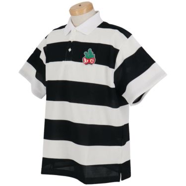 パーリーゲイツ PEARLY GATES　メンズ 切替ボーダー 半袖 ポロシャツ 053-5160509　2025年モデル 詳細5