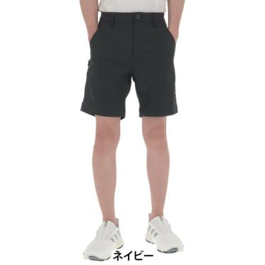 パーリーゲイツ PEARLY GATES　メンズ ストレッチ ドビー ショートパンツ 053-5132501　2025年モデル ネイビー